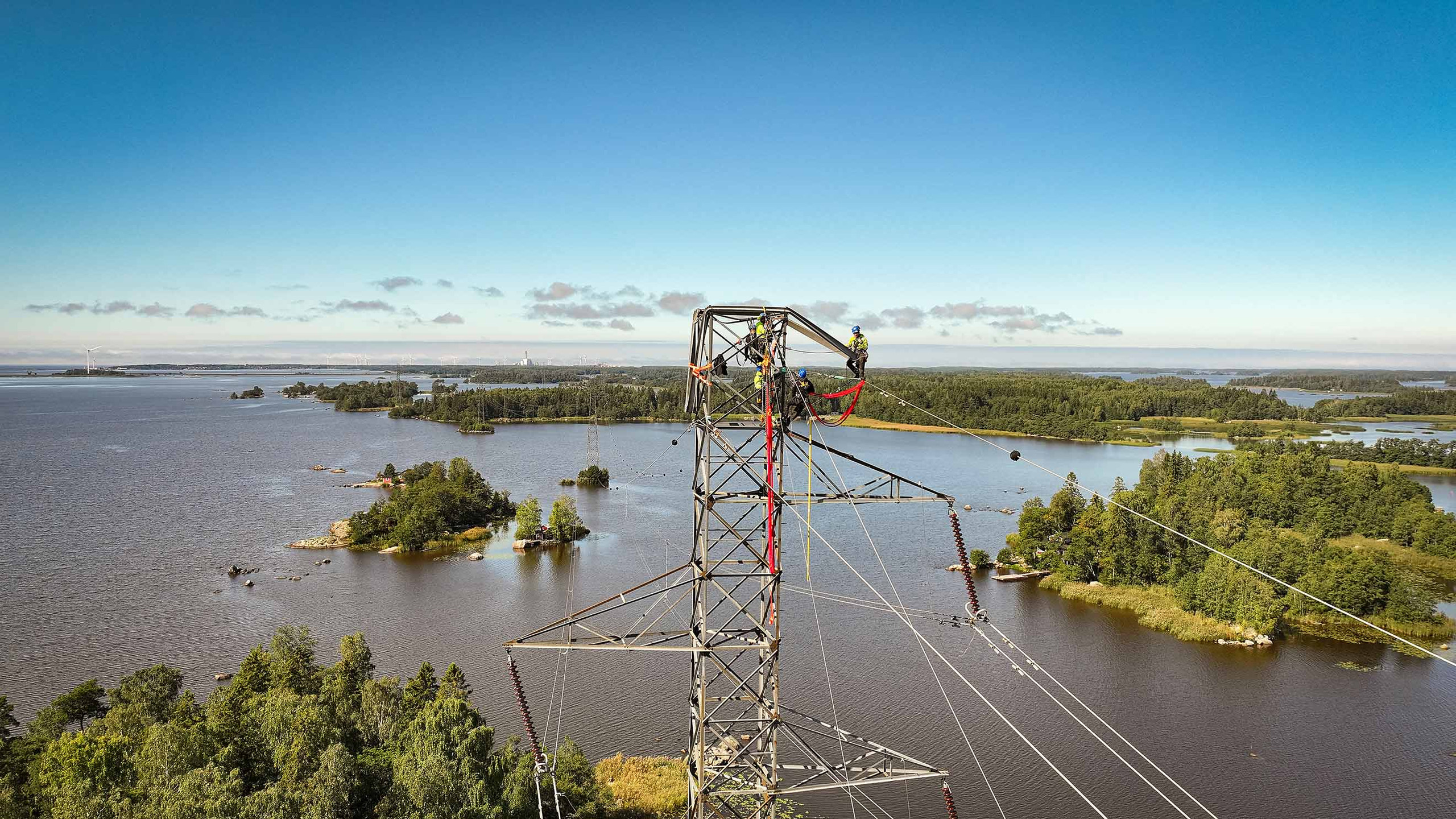 suurjännitelinja, kuvituskuva