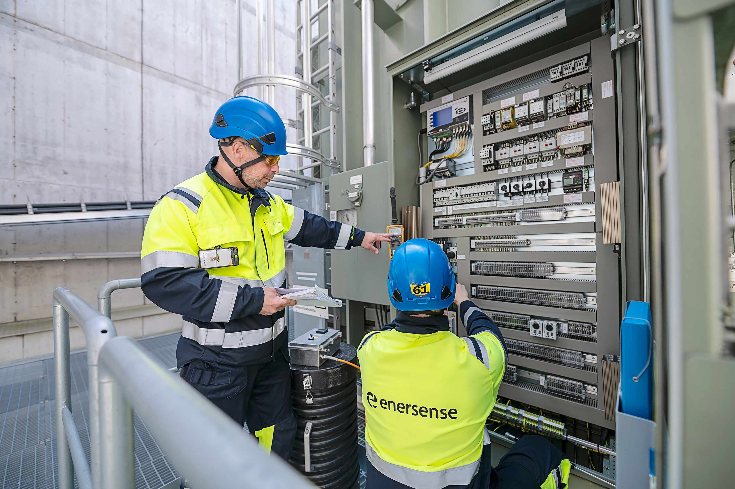 Substation in Ulvila, illustrative picture